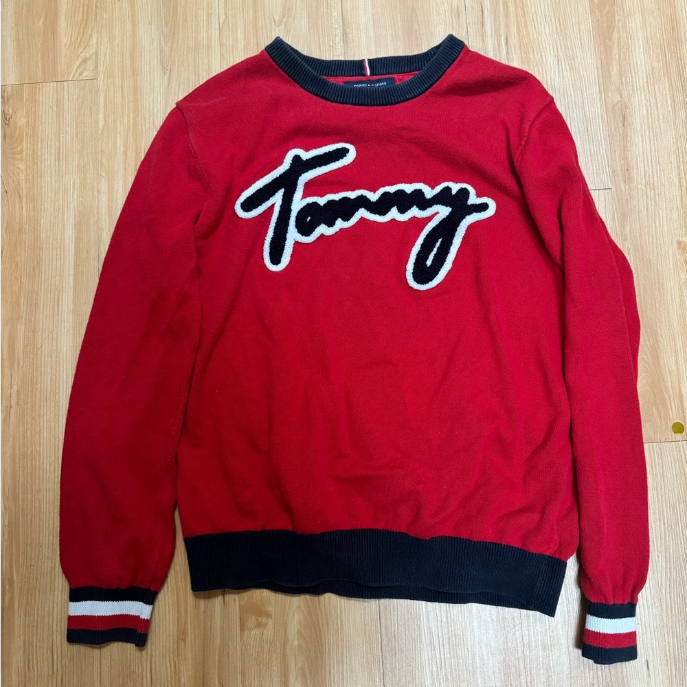Tommy Hilfiger Sweater Red Size large